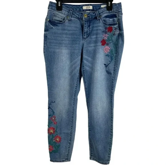 Vintage America Women Skinny Ankle Denim Jeans Size 8/29 - Picture 1 of 9